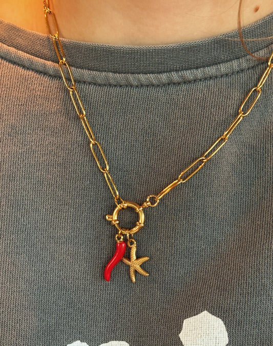 Amalfi Charm Necklace