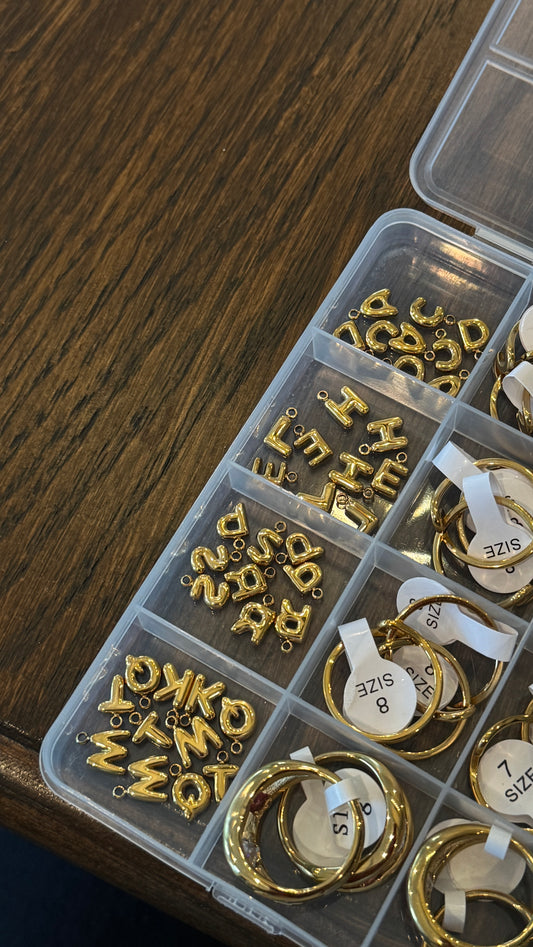 Small Initial Charms
