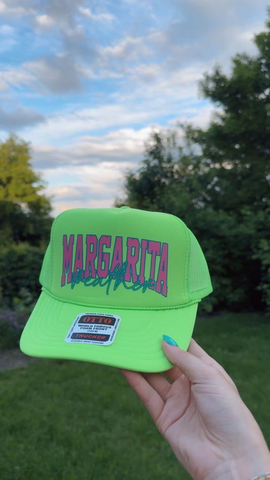 Margarita Weather Color Block Otto Foam Front Trucker Hat