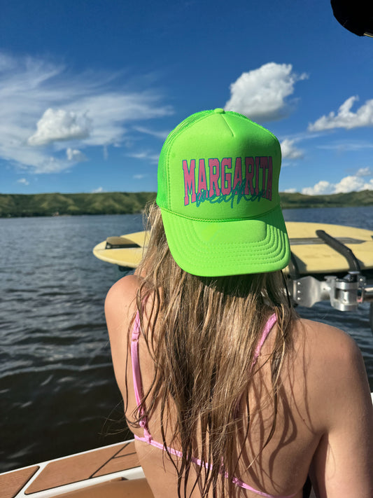 Margarita Weather Color Block Otto Foam Front Trucker Hat