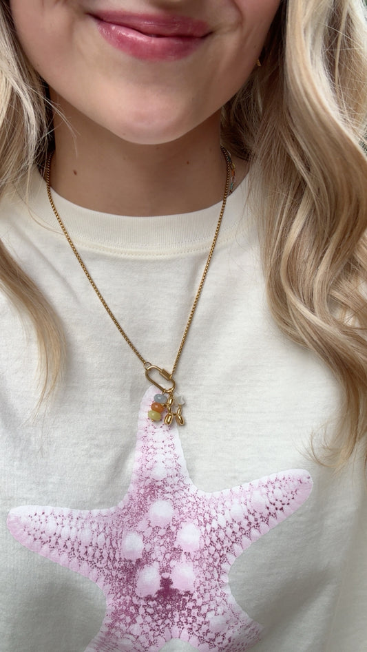 Paradise Carabiner Necklace