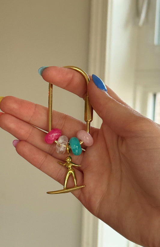Surfs Up Bag Charm