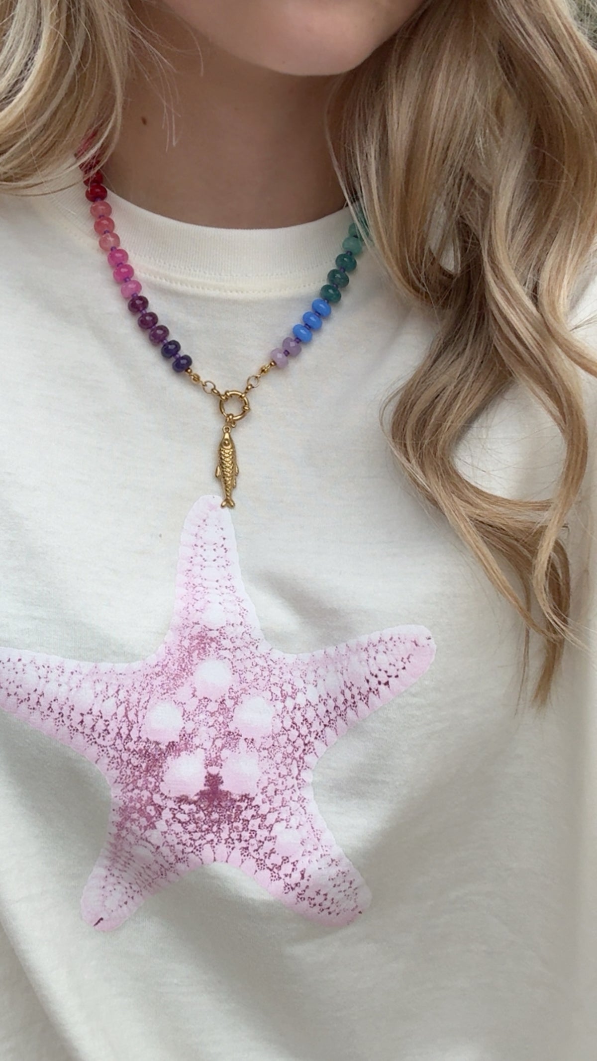 Beach Club Beaded Necklace