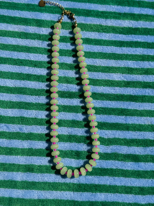 Mojito Beaded Necklace
