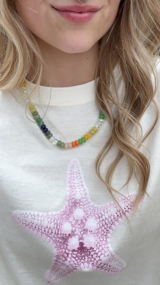 Sunshine Beaded Necklace