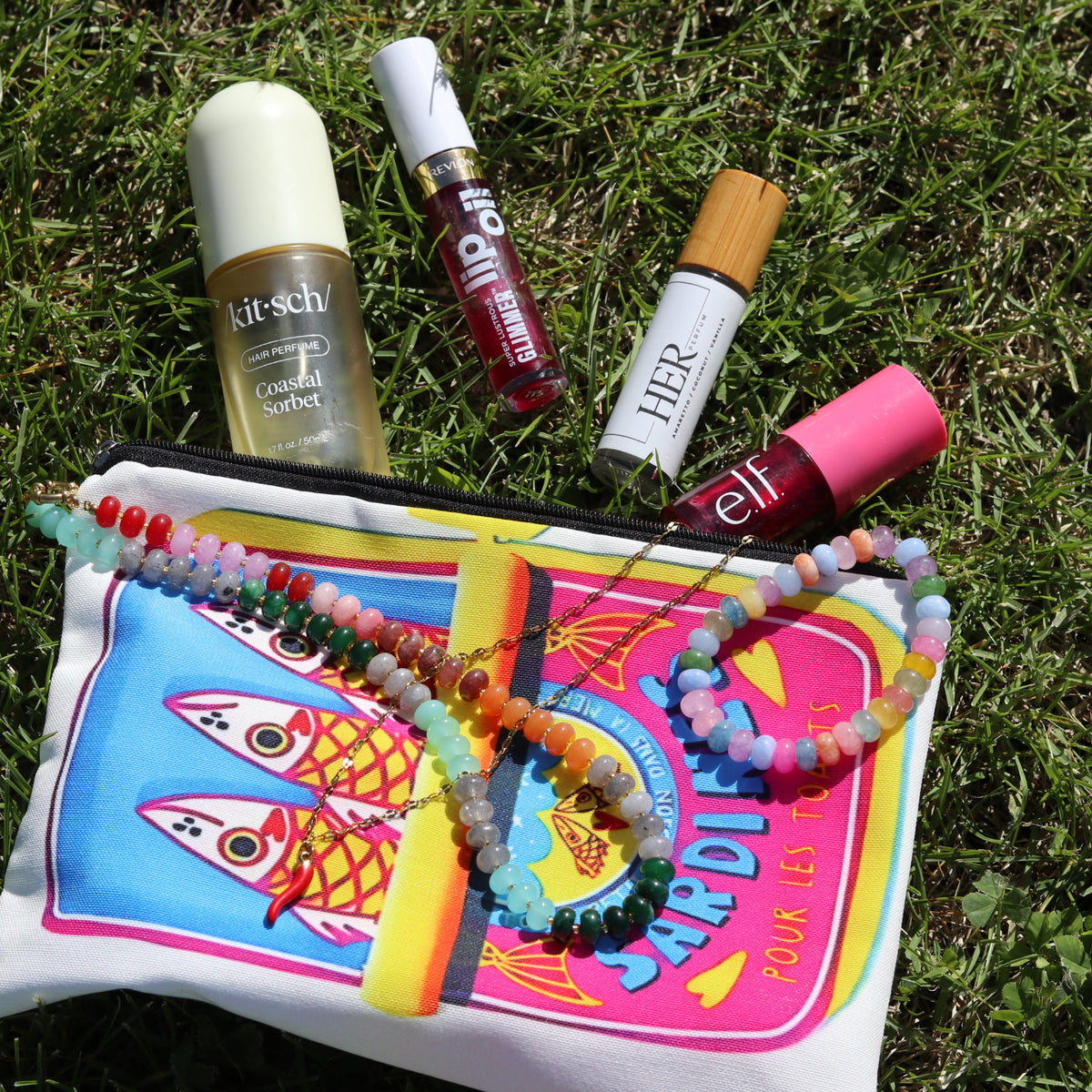 Lake Day Essentials Pouch
