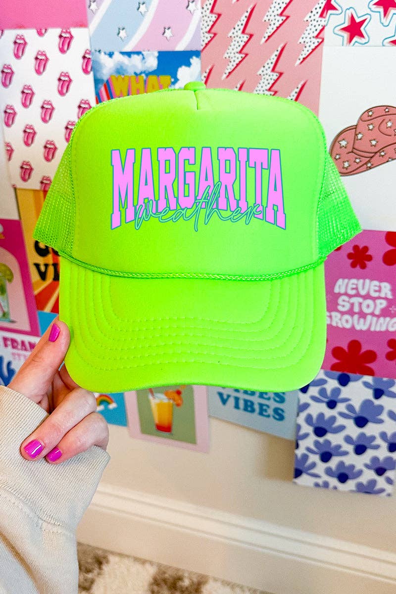 Margarita Weather Color Block Otto Foam Front Trucker Hat