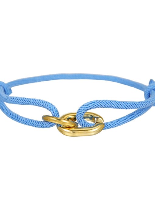 Corded Link Bracelet