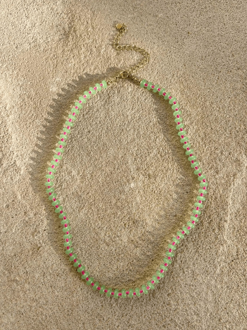Mojito Beaded Necklace