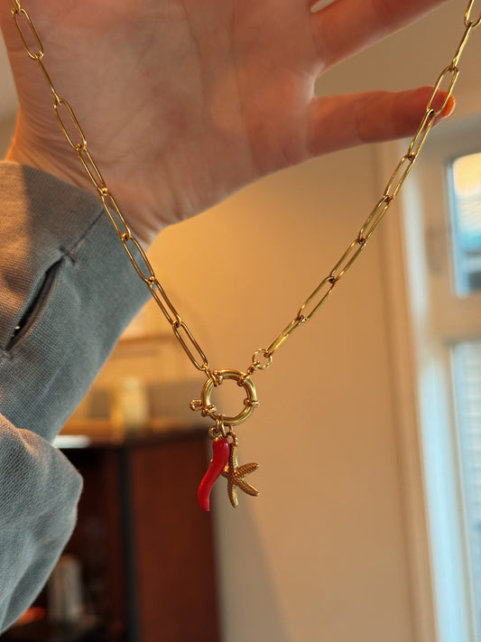 Amalfi Charm Necklace