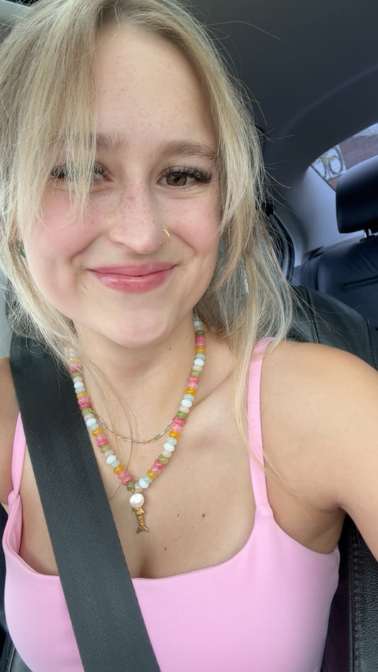 Seaside Beaded Necklace