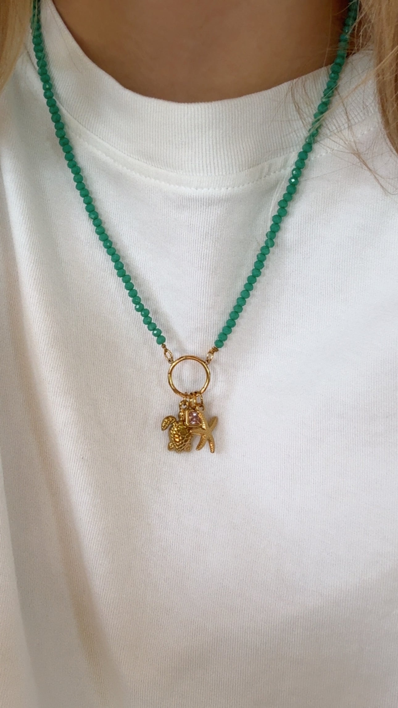 Mermaid Cove Charm Necklace