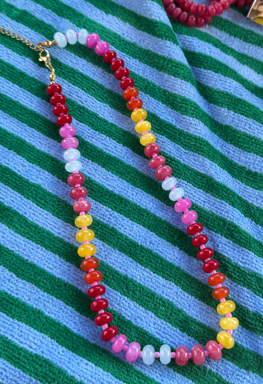 Candy Pop Beaded Necklace (restocked)